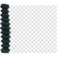 vidaXL Kettenzaun 10 x 1,4 m Stahl Grün