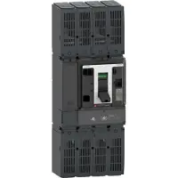 Schneider Electric Electric C1BN2TM12HD Kompaktleistungsschalter ComPacT NSX1200 mit TM-DC 2P 1200A 50 kA/600V DC, ohne Anschluss für blanke Kabel