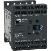 Schneider Electric Hilfsschütz, 4S, 24V DC, 1,8W CA4KN403BW3