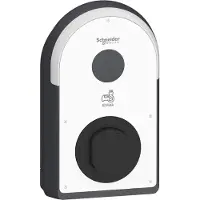 Schneider Pro AC Wallbox, 22kW, T2S Steckdose, 6mA, IP55, IK10, NFC/RFID Reader EVB3S22N41