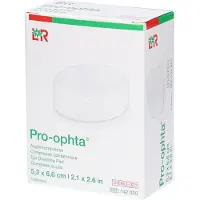 Pro-ophta Augenkompresse 5,3x6,6 cm steril 5 St Kompressen