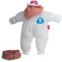 Berjuan - Doll Clothes, Pink/White 3085