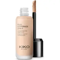 KIKO Milano Full Coverage 2-in-1 Foundation und Concealer 25 ml (Verschiedene Farbtöne) - 01 Neutral