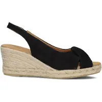 Ayana Damen Espadrilles Omo25yu846 - Zwart - Größe 42