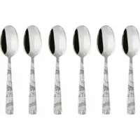 Sambonet Espressolöffel Jungle (6er-Set)