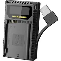 Nitecore UNK2 Compacte doppelt Ladegerät für Nikon EN EL15 + USB
