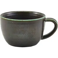 Genware Cinder Schwarz Kaffeetasse 28.5cl Terra