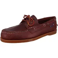 Sebago Herren Docksides Portland Waxed Brown-Honey-Schuhgröße 43