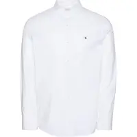 Calvin Klein Jeans Hemd Oxford Classic LV140EM125 Weiß Regular Fit