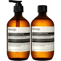 Aesop Geranium Leaf Body Cleanser & Refill Duo