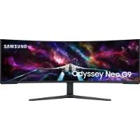 Samsung G95NC, 144,8 cm (57"), 7680 x 2160 Pixel, Dual UHD, QLED, 1 ms, Weiß