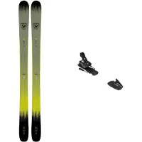 Rossignol - Ski Set inkl. Bdg. - Freeride/All-Mountain-Ski - Pack Sender Soul Pro 2026 aus Wolle - Grün
