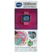 Vtech KidiZoom SmartWatch Max Rosa, Digitaluhr für Kinder, Foto, Selfie, Video, horizontaler Touchscreen, High-Tech-Spielzeug, Geschenk für Kinder und Jugendliche von 5 Jahren bis 14 Jahren – Inhalt