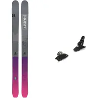 Majesty - Ski Set inkl. Bdg. - Freeride Skifahren - Alpinski-Set Havoc Hitech 2024 - Grau