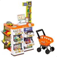 My Home Lernspielzeug Supermarkt-einkaufswagen Mit Licht Und Sound