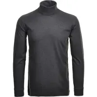 Ragman Herren Rollkragenpullover - Langarm Basic Rollkragen Regular Fit, Single Jersey, einfarbig