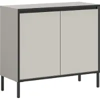 Xonox xonox.home Tron Kommode B/H/T: 92x83x38 cm in Kaschmir Nachbildung und schwarz
