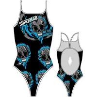 Turbo Supermad Badeanzug Mit Dünnen Trägern