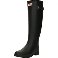 Hunter für Damen. FRW0024252 Raffinierte hohe Stiefel mit Goldbesatz schwarz (40/41), Wohnung, Keine, Lässig