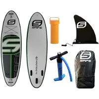 Safe Waterman Aura Evolution Fly 9´6´´ Aufblasbares Paddle-surf-set