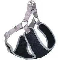 Nobby Geschirr "Black Mesh Reflect", grau, M
