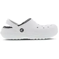 Crocs Uni Kinder Classic Lined Clog K Clog, White/Grey, 37/38 EU