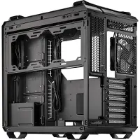 Asus TUF Gaming GT502 PLUS, Midi Tower, PC, Schwarz, ATX, micro ATX, Mini-ITX, Gaming, 16,3 cm
