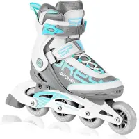 Spokey Rollschuhe PRIME PRO WH/TQ r.37