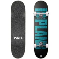 Plan B Classic Stain 7.25"X28.1" Skateboard black Gr. Uni