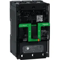 Schneider Electric Electric C12N3TM125B Kompaktleistungsschalter ComPacT NSXm 125 A mit TM125D 3P 50kA/415V Sammelschiene