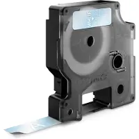 Dymo 45020 (S0720600) - (12 mm) - Weiß auf transparent - Tape