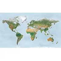 Awesome Maps Surf Trip Karte Green Edition