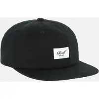REELL Cap "Flat 6-Panel Cap" in Schwarz | Gr.: onesize