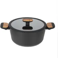 Resto Kitchenware Kochtopf "Mon, Bratentopf antihaftbeschichtet und spülmaschinenfest" 2 Stk. tlg. Aluminium