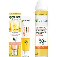Garnier Vitamin C Brightening Over Make-Up UV Mist Invisible with SPF50+ and Vitamin C 75ml