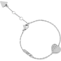 GUESS Armband Lovely JUBB03 036JW Silber rhodiniert