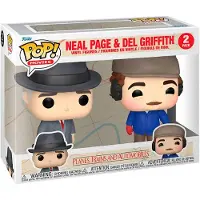 Funko POP! POP! Vinyl Figur Movie Ein Ticket Für Zwei Neal Page und Del Griffith 2er Pack