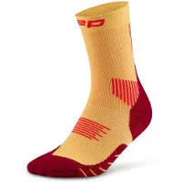 Cep Core Run Socks Mid Cut 5.0, Laufsocken, Damen, gelb