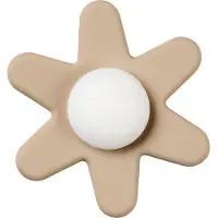 Nattou Soft Silicone Spinner mit Saugnapf, Clay, Babyspielzeug