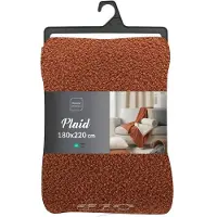 Douceur D`Interieur Douceur d’Intérieur Plaid in orange | Gr.: onesize