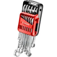 Facom Combination wrench set, 14 pieces ( 8 to 24 mm)