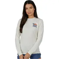 Salty Crew Sunrise Sun Langarm-rash Guard