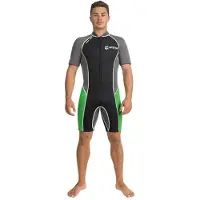Abysstar Surf 2.5 Mm Kurzarm-shorty Mit Frontreißverschluss