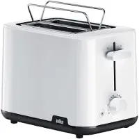 Braun Breakfast1 Toaster HT 1010 Weiß HT101AI-HT1010WH