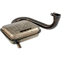 Rms Classic Piaggio Vespa Gl/sprint/sprint Veloce 150cc 124046 100751020 Auspuffschalldämpfer