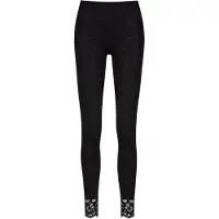 Mey Leggings Serie Wool Love Schwarz | Größe 42/44
