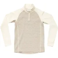 Devold Duo Active Merino Zip Neck Jr Pullover, Raw White, 14 Jahre