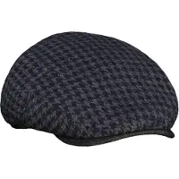Lerros Schiebermütze GATSBY mit Hahnentrittmuster - Classic Navy - S/M