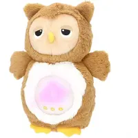WINFUN 39377 Soothing Sounds Light-up Owl Teddybär