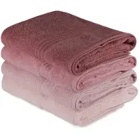 Wellhome Badetuch 70x140 Cm 4 Einheiten